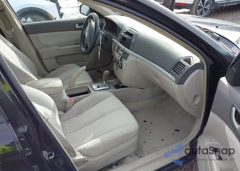 2008 Hyundai Sonata Gls z USA, uszkodzony, nr VIN 5NPET46C48H360845